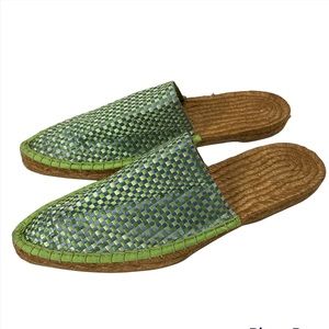 Cousu Main Slip on Mule